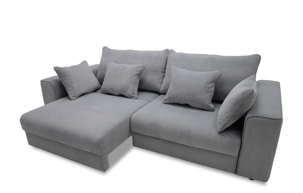 Прямые диваны - изображение №10 "Диван Шери еврокнижка / светло-серый"  на www.Angstrem-mebel.ru